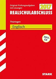 Abschlussprüfung Regelschule Thüringen - Englisch Realschulabschluss, mit MP3-CD