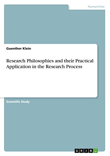 Research Philosophies and their Practical Application in the Research Process