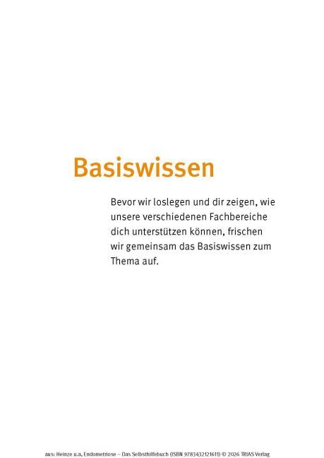 Heinze, Nicole R.: Endometriose - Das Selbsthilfebuch