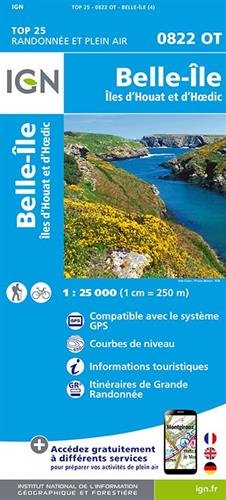 Belle-Île 1 : 25 000