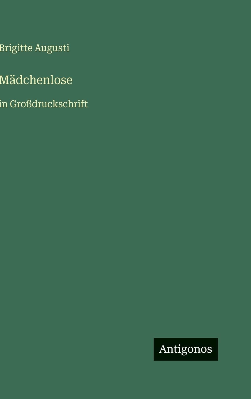 Mädchenlose: in Großdruckschrift
