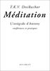 Méditation : L'intégrale d'Antony - Conférences et pratiques