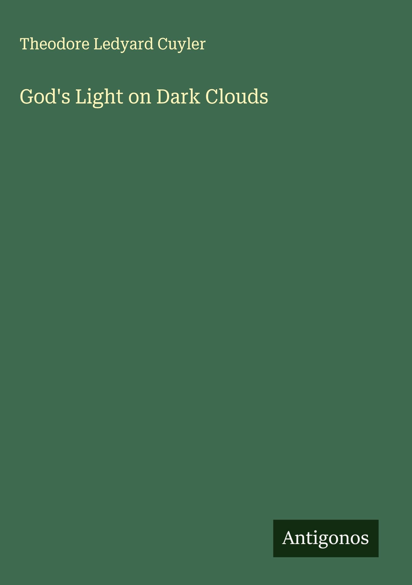 God's Light on Dark Clouds