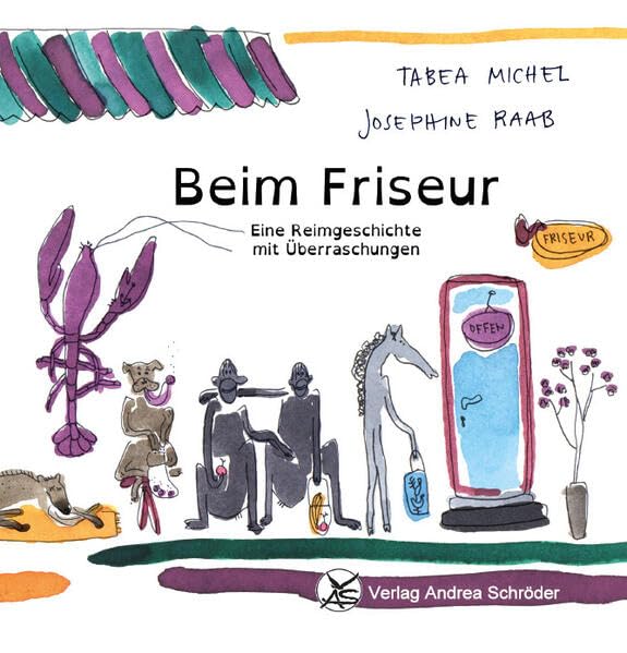 Beim Friseur: Eine Reimgeschichte mit Überraschungen