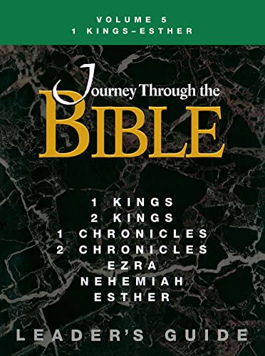 Journey Through the Bible Volume 5 | 1 Kings - Esther Leader's Guide
