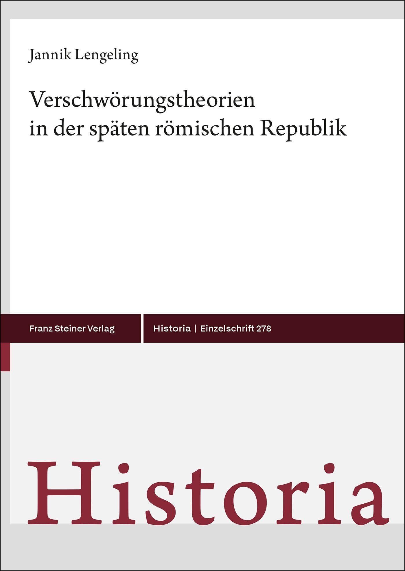Verschwörungstheorien in der späten römischen Republik