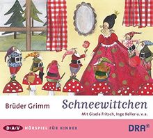 Schneewittchen: Hörspiel mit Gisela Fritsch, Inge Keller u.v.a. (1 CD)