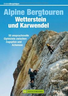 Alpine Bergtouren: Karwendel und Wettersteingebirge. 50 anspruchsvolle Gipfelziele zwischen Zugspitze und Achensee bis zum II. Schwierigkeitsgrad inkl. Übersichtskarten und Tourensteckbriefen