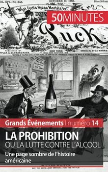 La Prohibition ou la lutte contre l'alcool : Une page sombre de l’histoire américaine