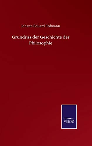 Grundriss der Geschichte der Philosophie