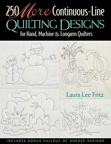 250 MORE Continuous-Line Quilting Design - Print on Demand Edition