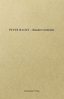 Hundert Gedichte