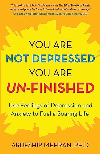 You Are Not Depressed. You Are Un-Finished: Use Feelings of Depression and Anxiety to Fuel a Soaring Life