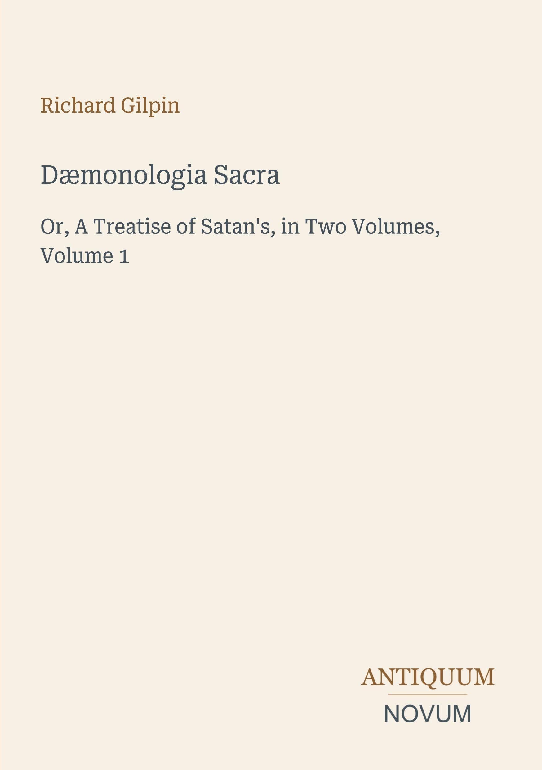 Dæmonologia Sacra