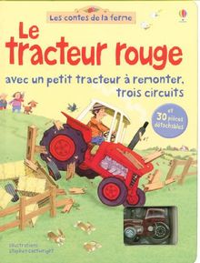 Le tracteur rouge