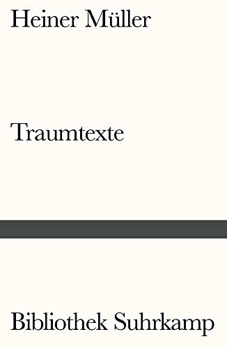 Traumtexte (Bibliothek Suhrkamp)