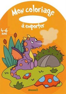 Mon coloriage à emporter (4-6ans) (Dragon) by Co... | Book | condition very good