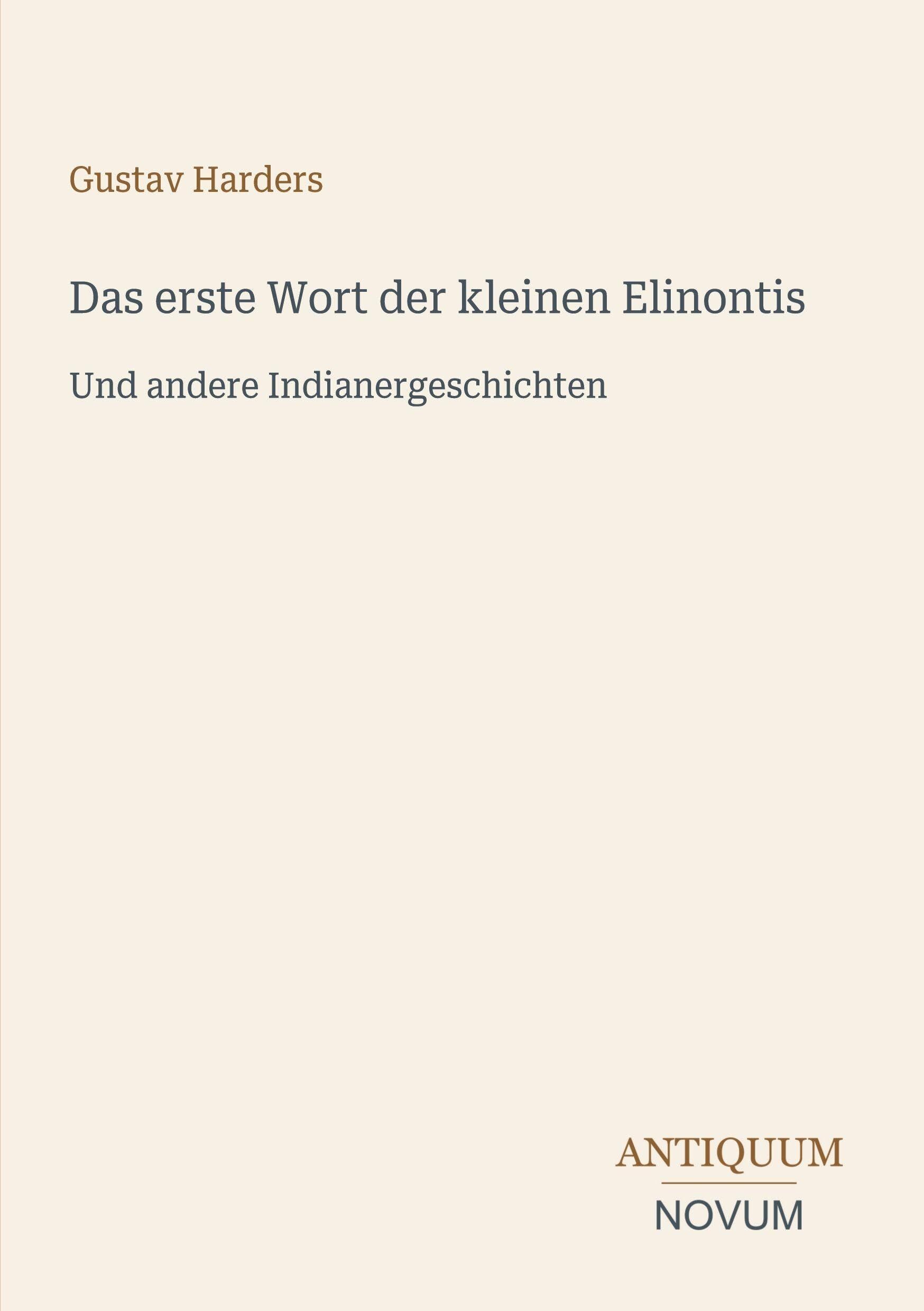 Das erste Wort der kleinen Elinontis