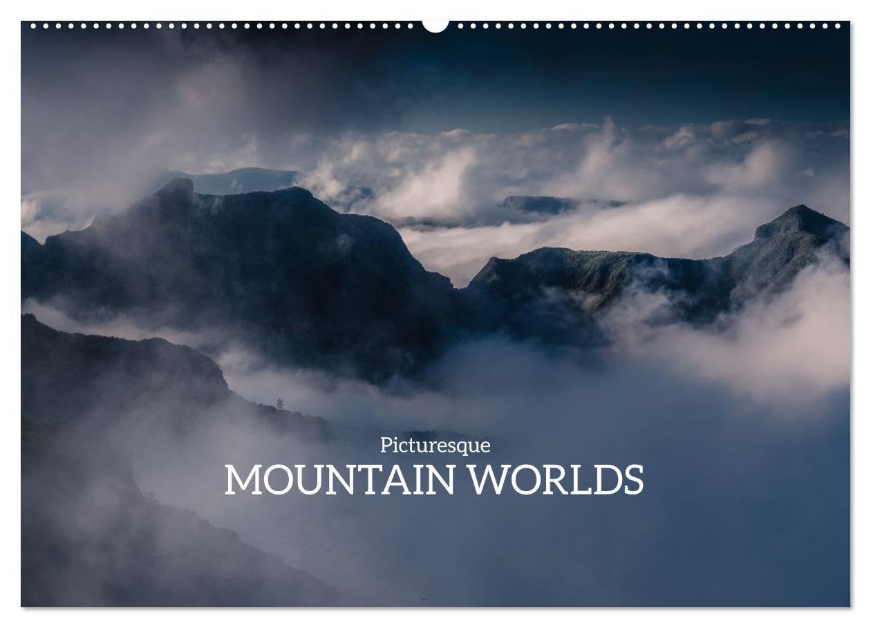 Picturesque Mountain Worlds (Wall Calendar 2026 DIN A2 landscape), CALVENDO 12 Month Wall Calendar: Fantastic backdrops in the mountains to be discovered.