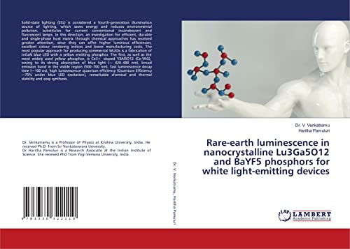 Rare-earth luminescence in nanocrystalline Lu3Ga5O12 and BaYF5 phosphors for white light-emitting devices