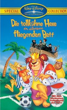 Die tollkühne Hexe in ihrem fliegenden Bett [VHS]