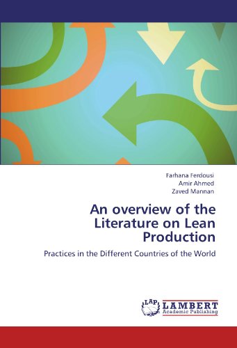 An overview of the Literature on Lean Production: Practices in the Different Countries of the World
