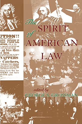 The Spirit Of American Law: An Anthology