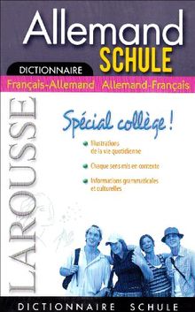 Dictionnaire français-allemand, allemand-français. Wörterbuch Französisch-Deutsch, Deutsch-Französisch