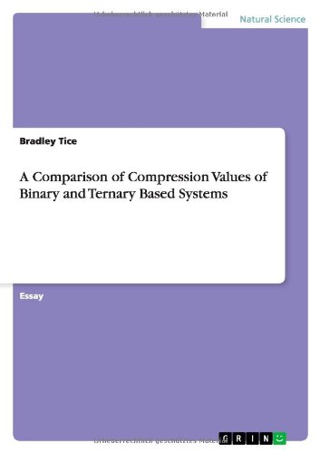 A Comparison of Compression Values of Binary and Ternary Based Systems