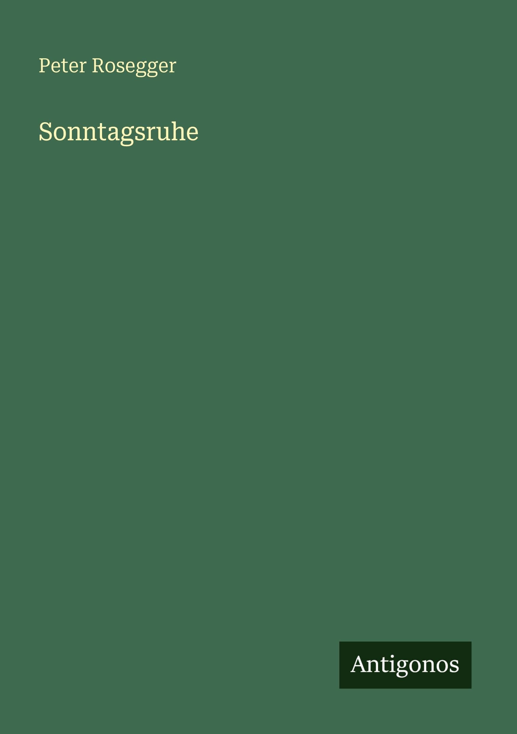 Sonntagsruhe