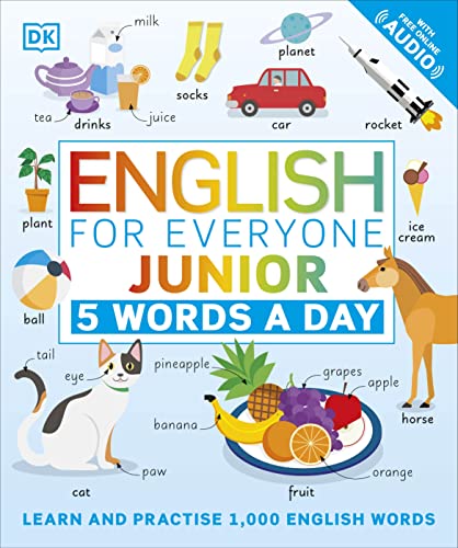 Die Buchhandlung in Oelde hat das Buch English for Everyone Junior 5 Words a Day: Learn and Practise 1,000 English Words