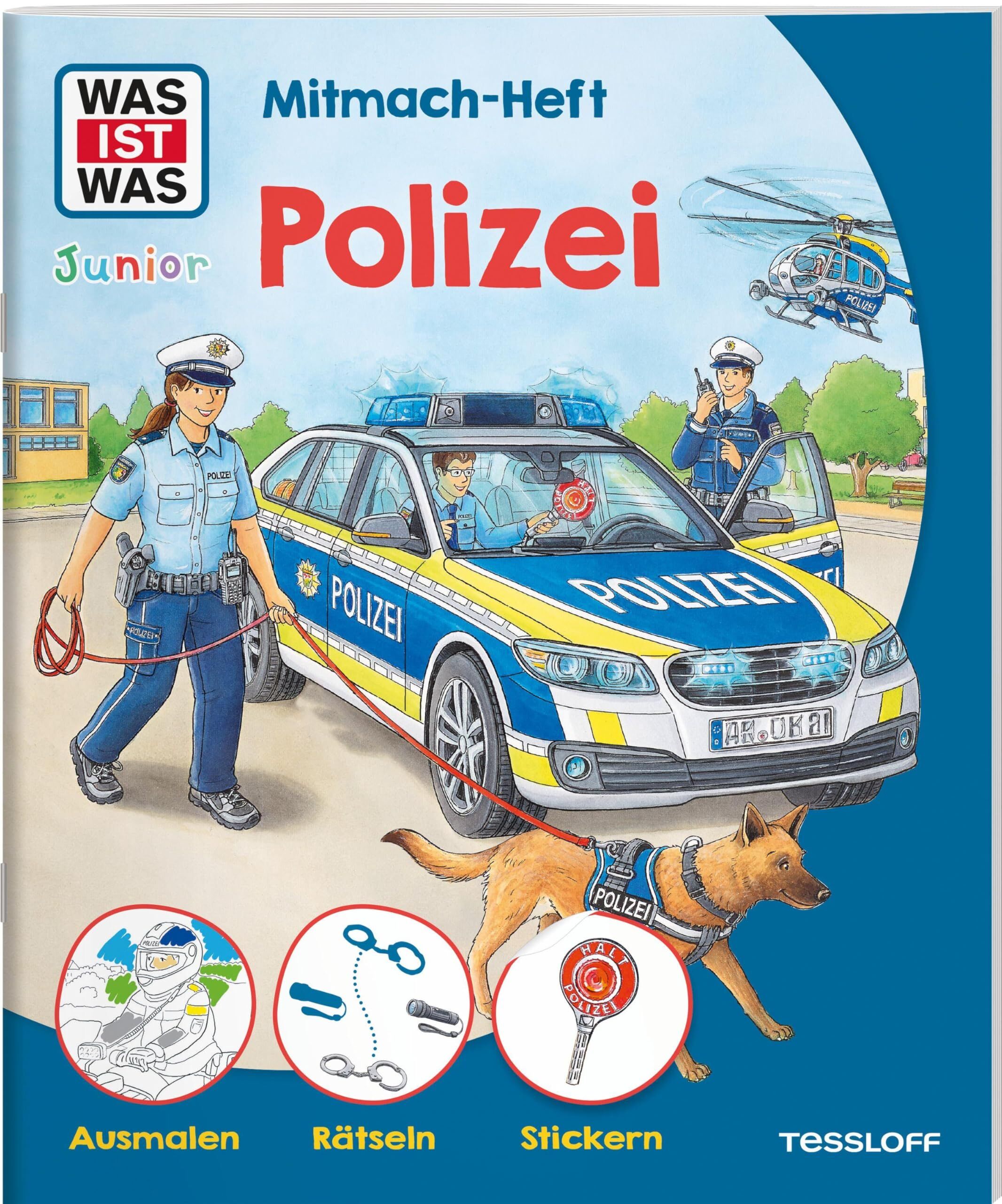 WAS IST WAS Junior Mitmach-Heft Polizei