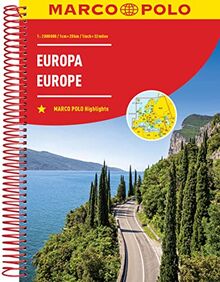 MARCO POLO Reiseatlas Europa 1:2 Mio.