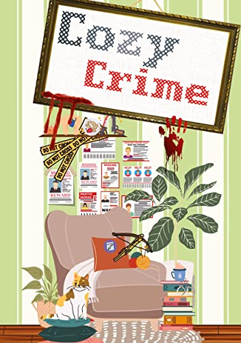 Cozy Crime Schreibjournal: Für Schriftsteller Autoren Notizbuch Journal mit Schreibübungen Anti Procrastination