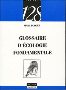 Glossaire d'écologie fondamentale