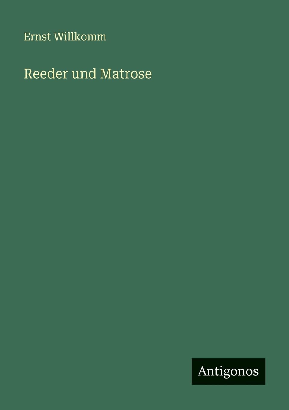 Reeder und Matrose