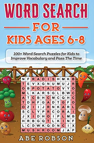 Word Search for Kids Ages 6-8: 100+ Word Search Puzzles for Kids to Improve Vocabulary and Pass The Time