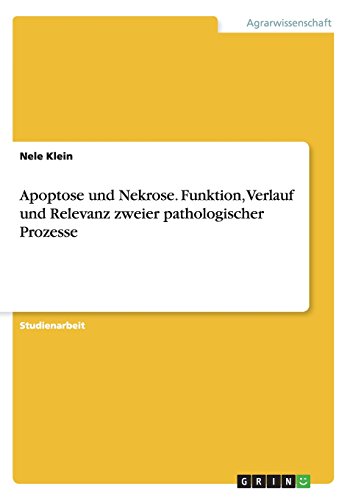 Apoptose und Nekrose. Funktion, Verlauf und Relevanz zweier pathologischer Prozesse