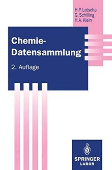 Chemie ― Datensammlung (Springer Labormanuale)