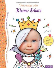 Kleiner Schatz - Babyalbum für Mädchen und Jungen: Dein erstes Jahr