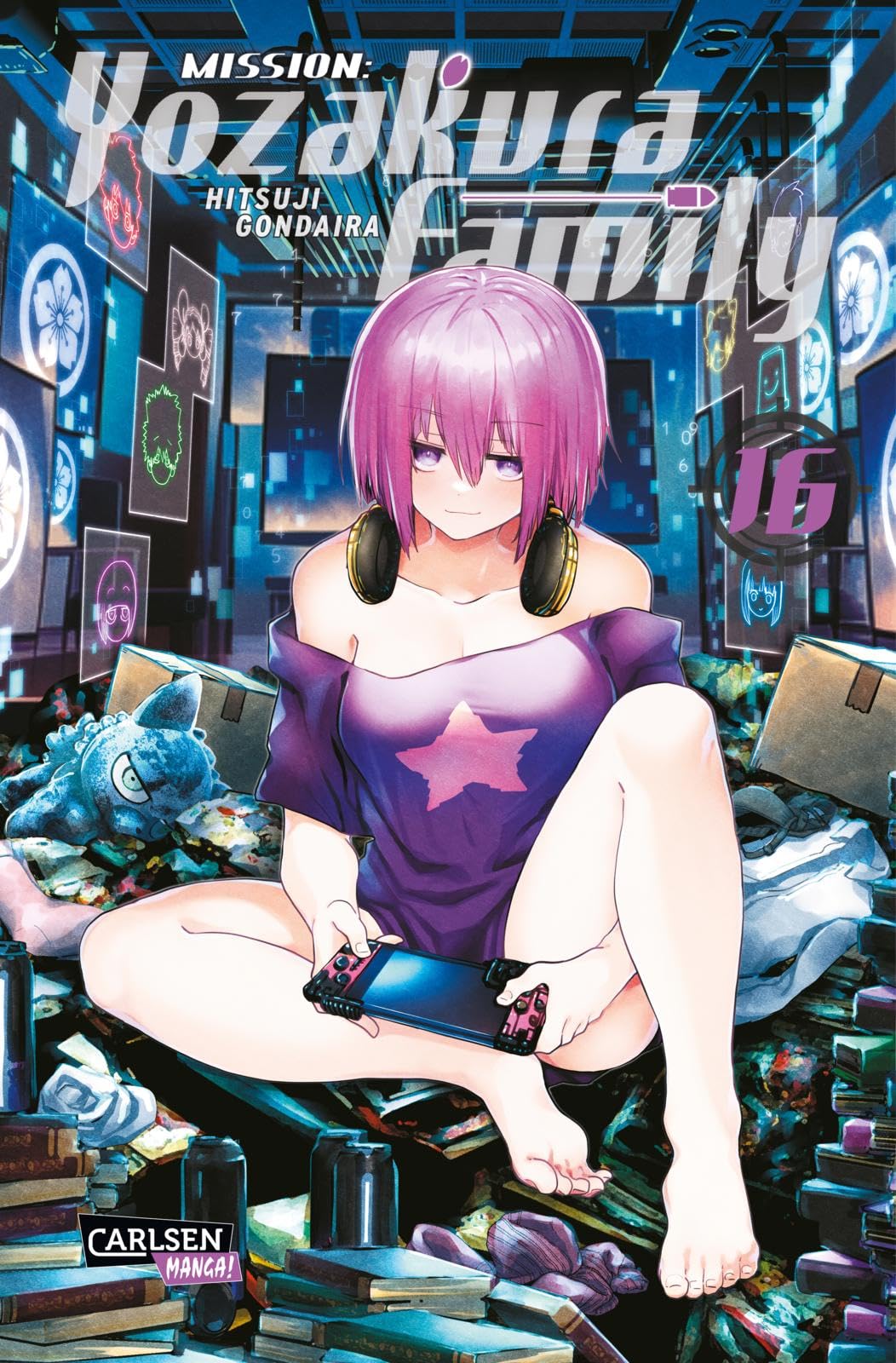Mission: Yozakura Family 16: Actionreiche Spionage-Comedy-Manga-Serie ab 12 Jahren über eine Agenten-Familie mit Superkräften