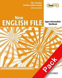 New English File, Upper-Intermediate : Workbook with Key, w. Multi-CD-ROM (New English File Second Edition)