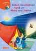 LESEMAUS zum Lesenlernen Sammelbände: Silben-Geschichten rund um Mond und Sterne: Extra Lesetraining – Lesetexte mit farbiger Silbenmarkierung