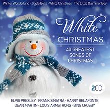 White Christmas; 40 greatest songs of christmas; Elvis Presley; Frank Sinatra; Harry Belafonte; Dean Martin; Louis Armstrong; Bing Crosby; Best of Christmas; Weihnacht