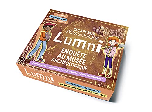GAUTHIER WENDLING Escape box p&eacute;dagogique Lumni (6-9 ans) - Enqu&ecirc;te au mus&eacute;e arch&eacute;ologique