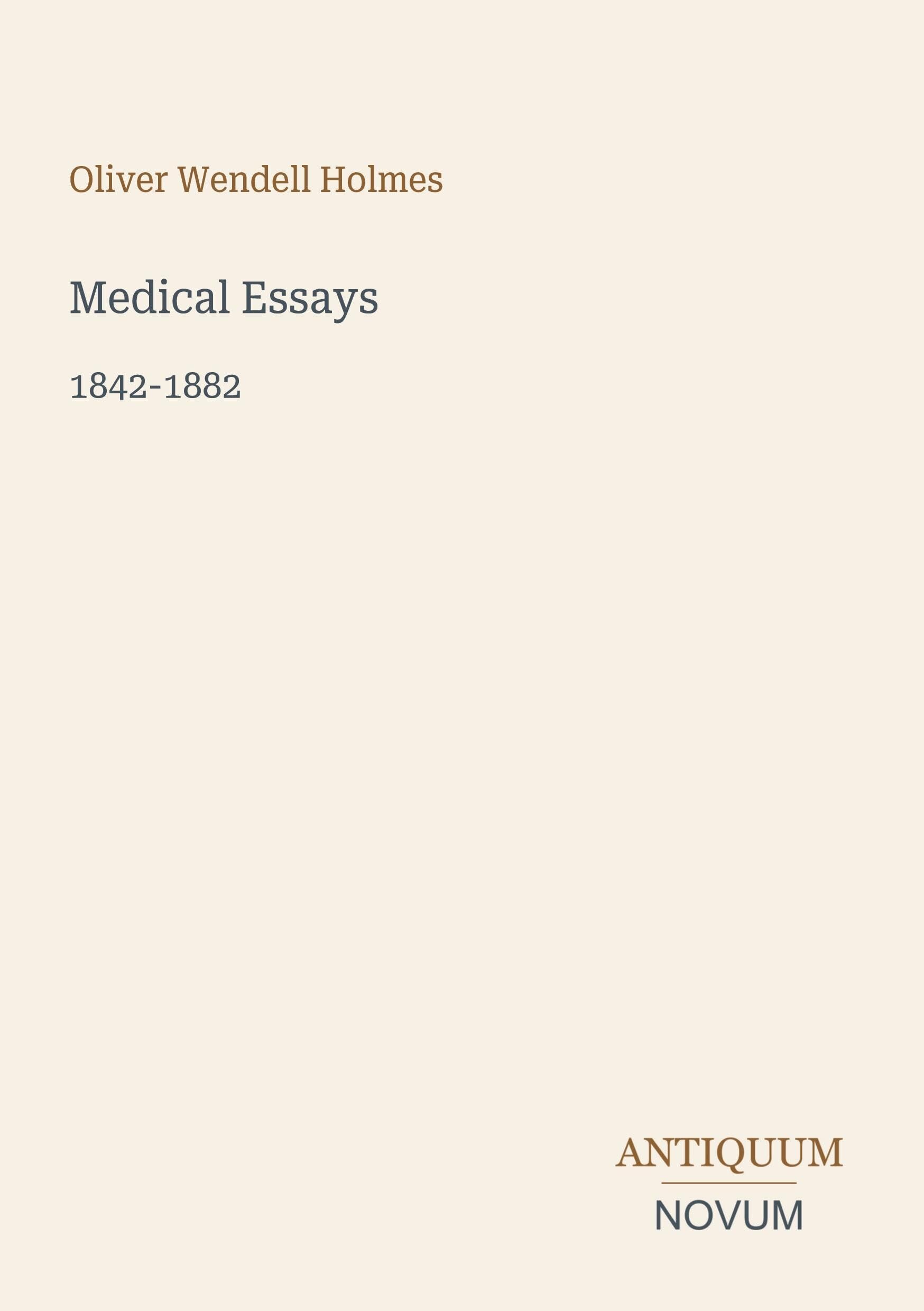 Medical Essays