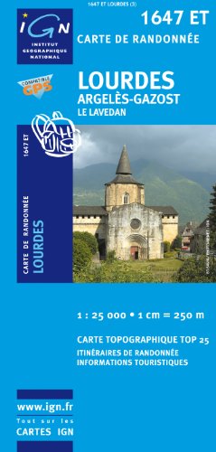 Lourdes 1 : 25 000: Argelès-Gazost / Le Lavedan