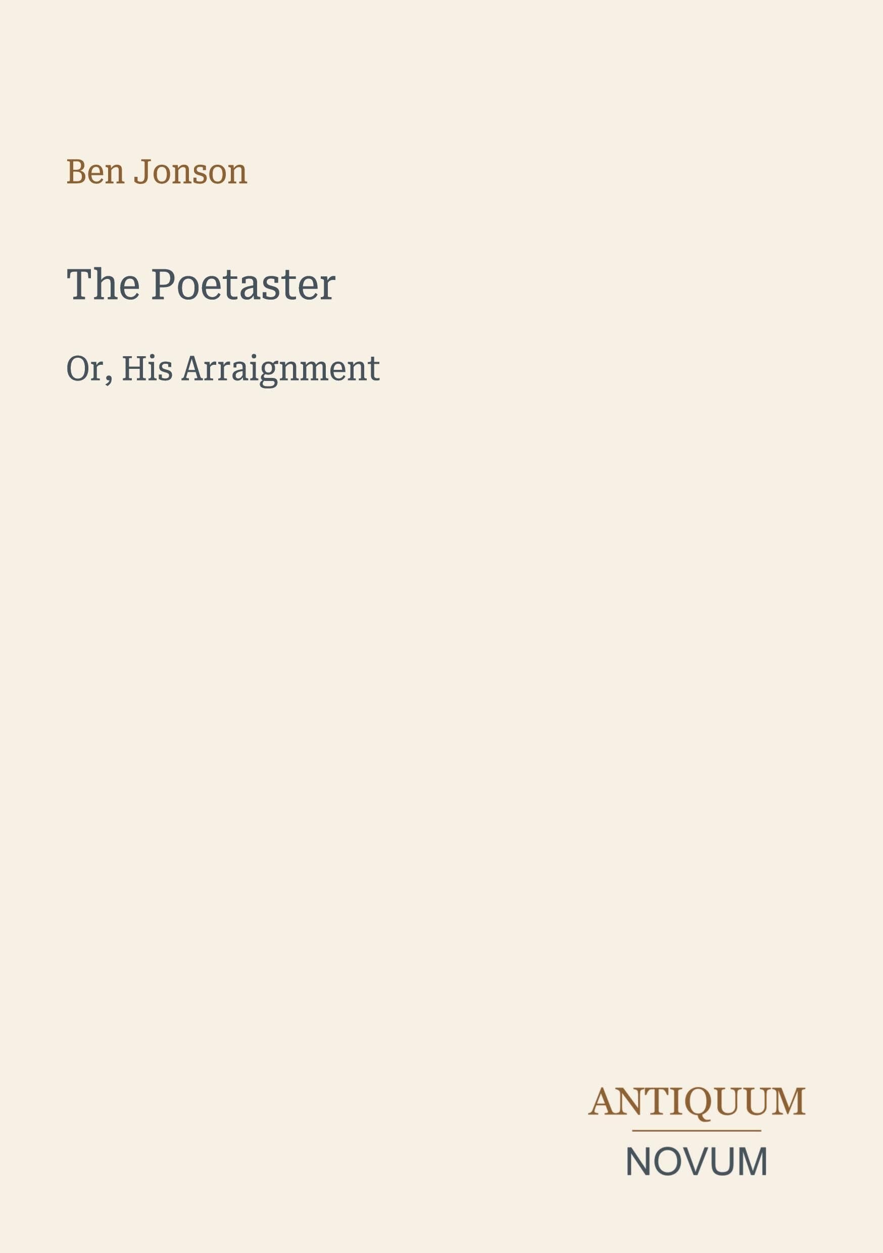 The Poetaster