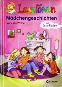 Leselöwen Mädchengeschichten: mit Lese-Rallye von Walder, Vanessa | Buch | Zustand gut