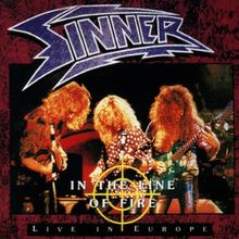In the Line of Fire von Sinner | CD | Zustand sehr gut